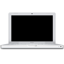 MacBook White Icon 256x256 png
